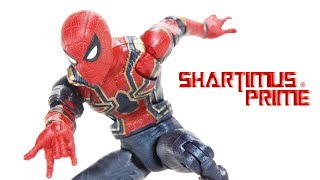 IRON SPIDER Action Figure Comparison  SH Figuarts VS Mafex  ROUND 2 [upl. by Netsyrk128]