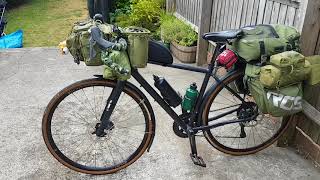 Bike Packing Bike Touring Set Up Pinnacle Arkose 4 [upl. by Adnilav]