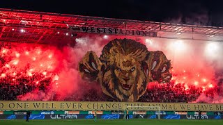 Rapid Wien 33 LASK 29102023 20 Jahre GREEN LIONS [upl. by Sewel]