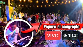 Popurrí de cumbia  El cangrejito y la parranda  Richard y sus teclados 2024 en vivo [upl. by Vanna]