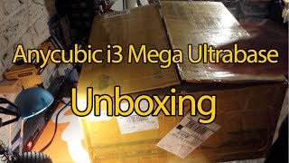 Unboxing Anycubic i3 Mega Ultrabase [upl. by Anauj]