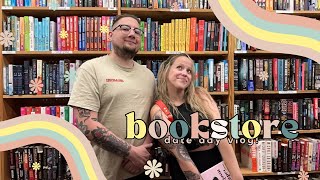 📚BOOKSTORE DATE DAY VLOG📚 [upl. by Airetak]