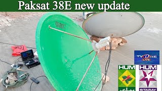 paksat new update  paksat channel list 2024 paksat dish setting [upl. by Micheil]