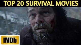 Top 20 Best Survival Movies As Per Imdb Rating  Hollywood survival movies of all time [upl. by Eidnac658]