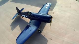 Topflite Corsair 60 test flight [upl. by Ivey]