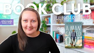 A man called Ove by Fredrik Backman 📚💜👴 Book Club Discussion JULY Part Two [upl. by Schofield]