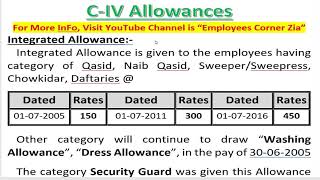 Integrated Allowance  History of Integrated Allowance  CIV Allowances  Employees Corner Zia [upl. by Ettennal]