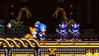 Sonic Mania  Harder Bosses Edition  Walkthrough ⭐️ Sonic Mania Mods [upl. by Kremer422]