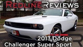 2013 Dodge Challenger Super Sport Review Walkaround Exhaust amp Test Drive [upl. by Drugi168]