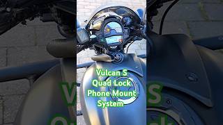 Kawasaki Vulcan S Mods amp upgrades Quad lock phone mount bikelife vlog shorts motovlog [upl. by Luaped]