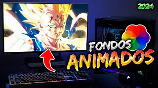 Cómo poner FONDOS ANIMADOS en Windows 🔥 GRATIS 2024 [upl. by Asiela]