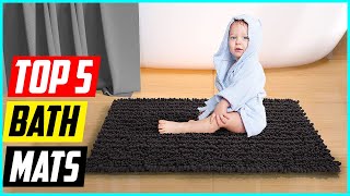 Best Bath Mats in 2022 Top 5 Picks [upl. by Acirretal]