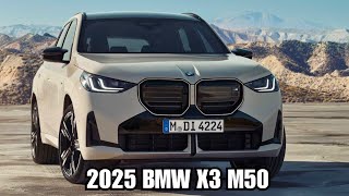 2025 BMW X3 M50 Walkaround Review interior Exterior Details [upl. by Ignazio]