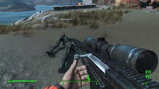 Assaultron breaks it down Fallout 4 [upl. by Hawger]