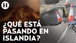 Islandia se declara estado de alerta ante intensa actividad sísmica y riesgo de erupción volcánica [upl. by Ocirema]