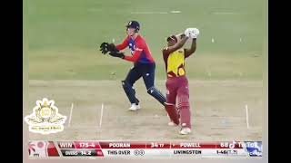 Powell 6 Sixes against England in T20 Match [upl. by Ecneret972]