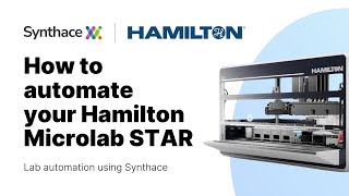 How to Automate Your Hamilton Microlab STAR Using Synthace [upl. by Lejeune]