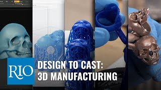 From Design to Cast 3D Manufacturing [upl. by Oker]