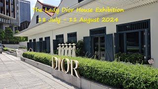 Touring The Lady Dior House Singapore Exhibition ft Lady Dior Art [upl. by Sandell]