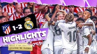 Atlético Madrid 12 Real Madrid  HIGHLIGHTS  LaLiga 202223 [upl. by Aihsenrad]