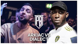 Arkaic vs Dialect  Premier Battles I Rap Battle [upl. by Neik]