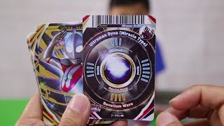 Unboxing Kartu Ultraman Fusion Fight Ver 2 [upl. by Kannan657]