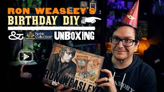 Ron Weasley Birthday DIY  Noble Collection Unboxing [upl. by Carmelo733]