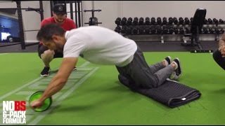 How to Properly Use an Ab Wheel to Build Your Obliques Ab Roller Video 1 of 3 [upl. by Ahsain]