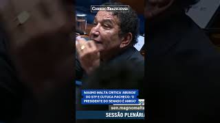 MAGNO MALTA CRITICA ABUSOS DO STF E CUTUCA PACHECO O PRESIDENTE DO SENADO É AMIGO [upl. by Nyrad]