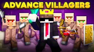 I Made Villagers Beat Minecraft For Me [upl. by Sherurd366]