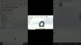 SOLİDWORKS PART DESİGN SHORTS animation solidworkstutorial solidcam [upl. by Aztin]