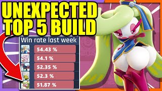 TSAREENA is a TOP 5 WIN RATE POKEMON  Pokemon Unite [upl. by Hannasus]