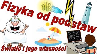 Fizyka od podstaw Światło i jego własności  optyka fizyka [upl. by Sew950]