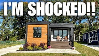 This NEW prefab house is CHANGING the GAME Im totally blown away Mobile Home Tour [upl. by Esdnyl]