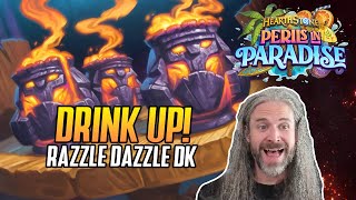 Hearthstone Drink Up RazzleDazzler Death Knight [upl. by Cayser]