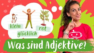 Was sind Adjektive – Einfach erklärt  Deutsch – Grundschule  Silicon Valley Kids [upl. by Sabina]