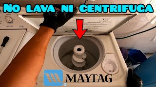 COMO REPARAR LAVADORA MAYTAG QUE NO LAVA Y NO CÉNTRIFUGA [upl. by Clift]