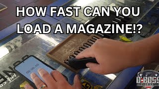 How fast can you load a magazine [upl. by Notsob]