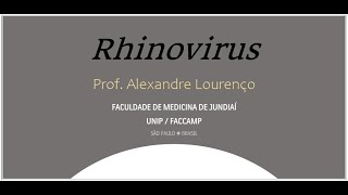 Rhinovirus 2021 [upl. by Meter938]