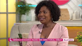 Brenda Edwards Loose Women Panel Host Hairspray West End Director On Lorraine 05082024 [upl. by Drofhsa]