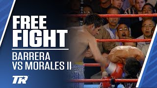 Marco Antonio Barrera vs Erik Morales II  ON THIS DAY FREE FIGHT  FOR HONOR amp PRIDE [upl. by Ateuqahs441]