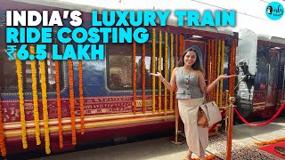 India’s Most Expensive Train Costing ₹65 Lakhs For 2  Curly Tales [upl. by Messing]