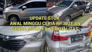 MULAI HARGA RP30JT AN ADA TOYOTA VIOS LIMO 2016BRIO MATIC 2019 XPANDER 2018 CAMRY 2005ampFEROZA96 [upl. by Arakahs]