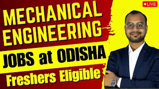 Diploma Mechanical Engineering Jobs at Odisha Location [upl. by Taimi]