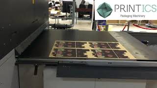 VIDEO PRINTICS U31390917 HP SCITEX FB 7600 DIGITAL PRINTER [upl. by Ysnat]