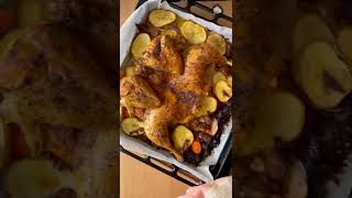 Pollo al Horno con Patatas y Verduras 😍 Tierno Jugoso y Crujiente [upl. by Templeton728]