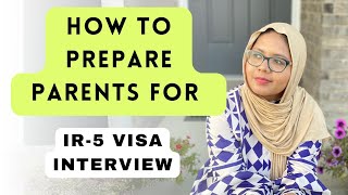 US Parents Visa Interview Questions  Embassy  US Immigration  RKH  Pakistan India [upl. by Gnof]