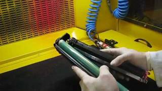 How to refill HP CB540A amp CB541A amp CB542A amp CB543A Toner Cartridges [upl. by Sutherland]