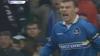 Duncan Ferguson vs Manchester United Home  Premier 19981999 [upl. by Heshum]