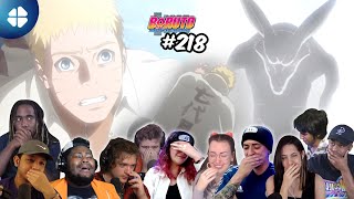 💔Kuramas Death Reaction MASHUP 😭🦊 Boruto 218 Part 2 🇯🇵 [upl. by Otsenre193]